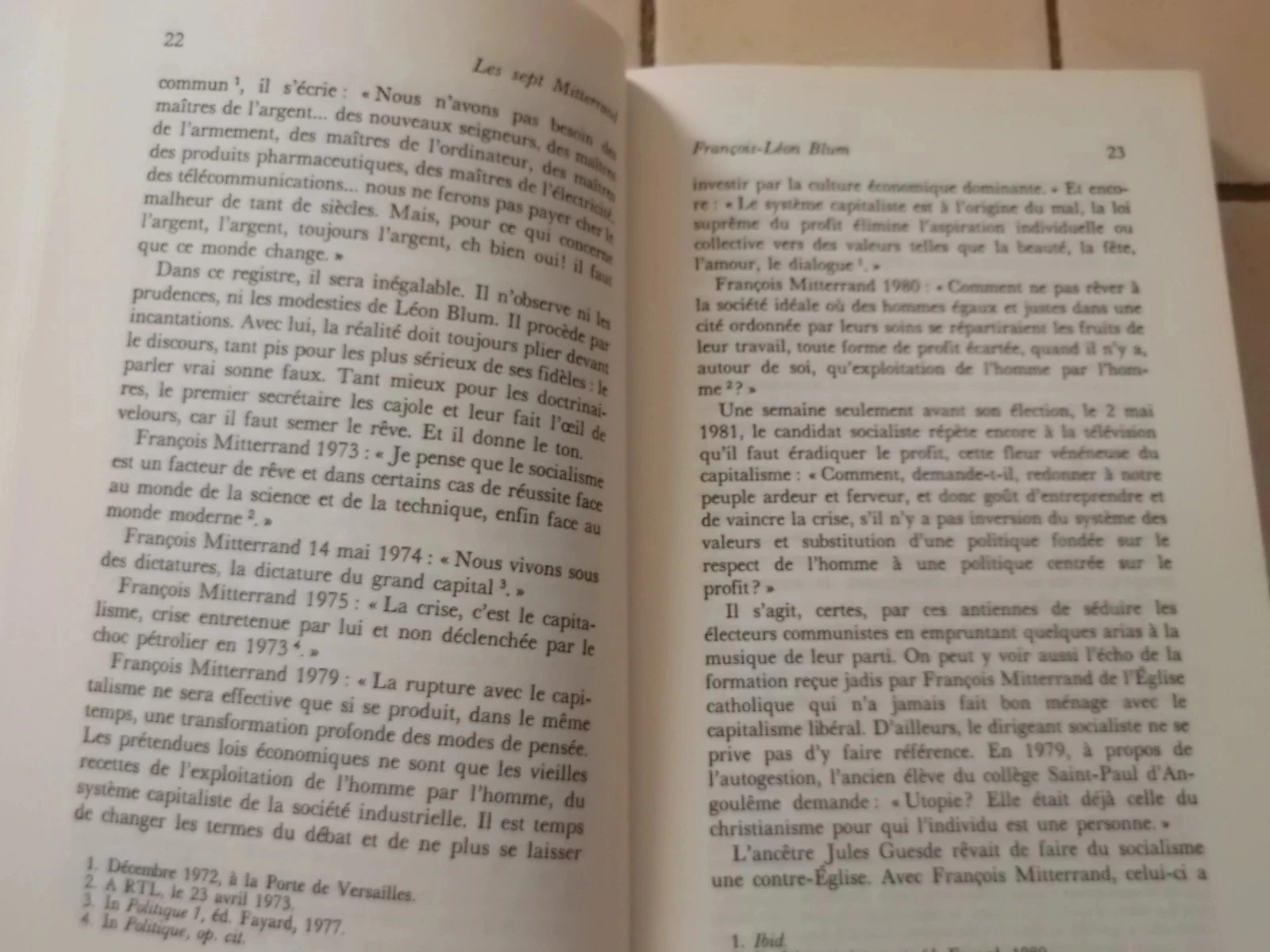 De zeven Mitterrand of de metamorfose van een zevenjarig mandaat – photo 5